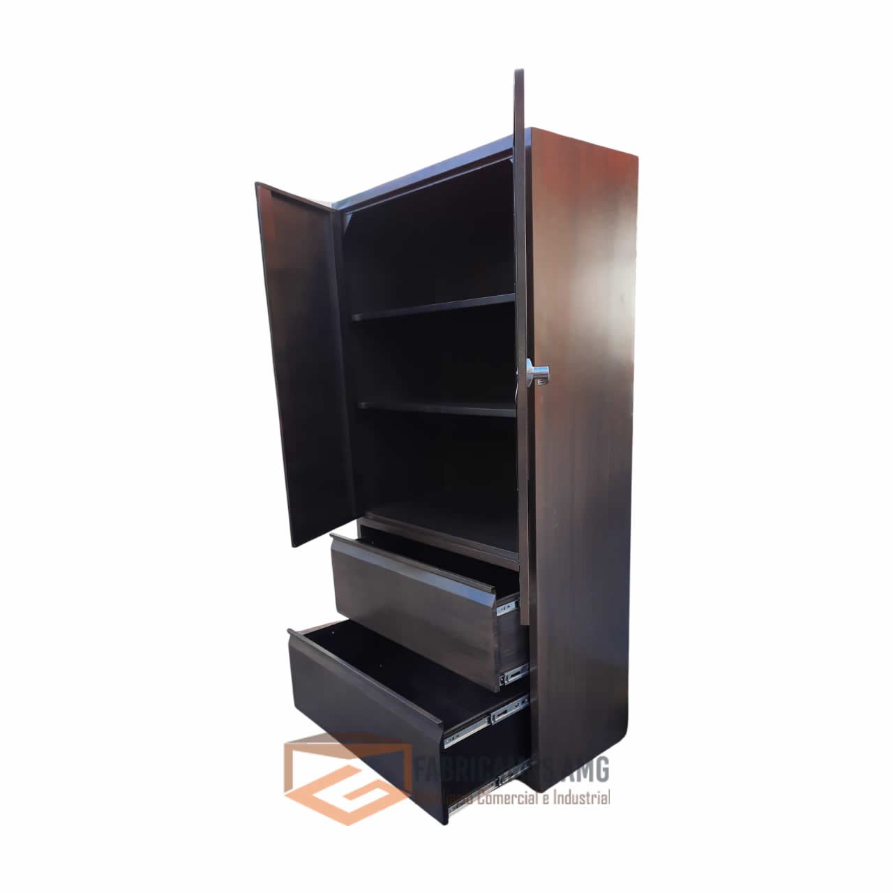 Armario Mixto Metálico de 2 Gavetas Armario Mixto Metálico de 2 Gavetas