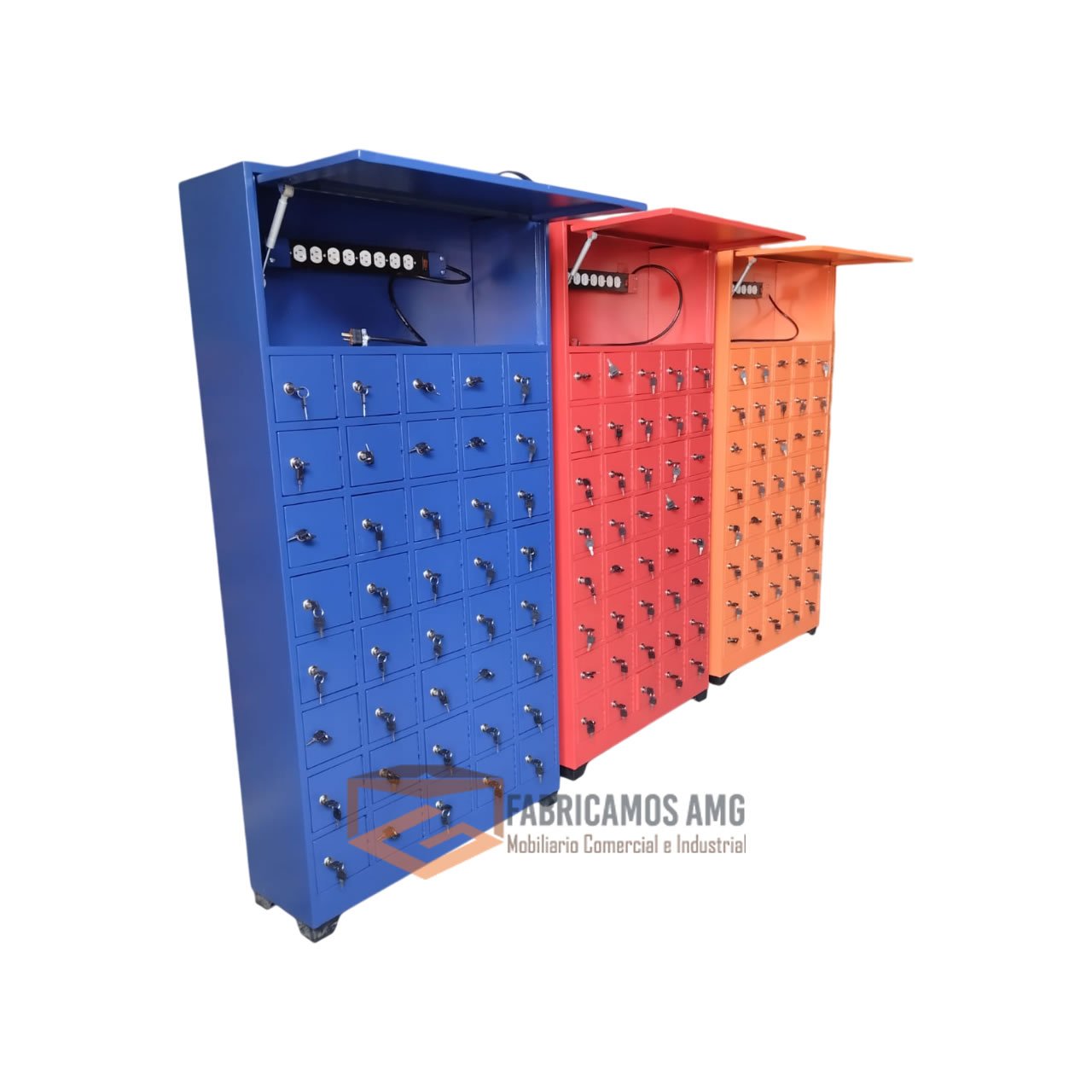 Casillero para celulares con toma de carga Bogotá Colombia