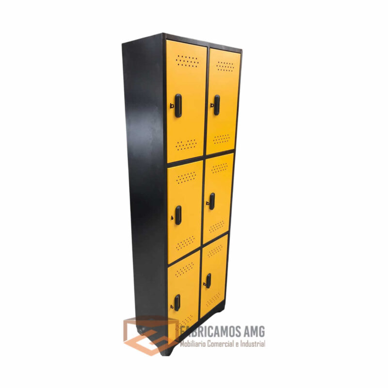 Locker metálico de 6 compartimientos Bogotá Colombia