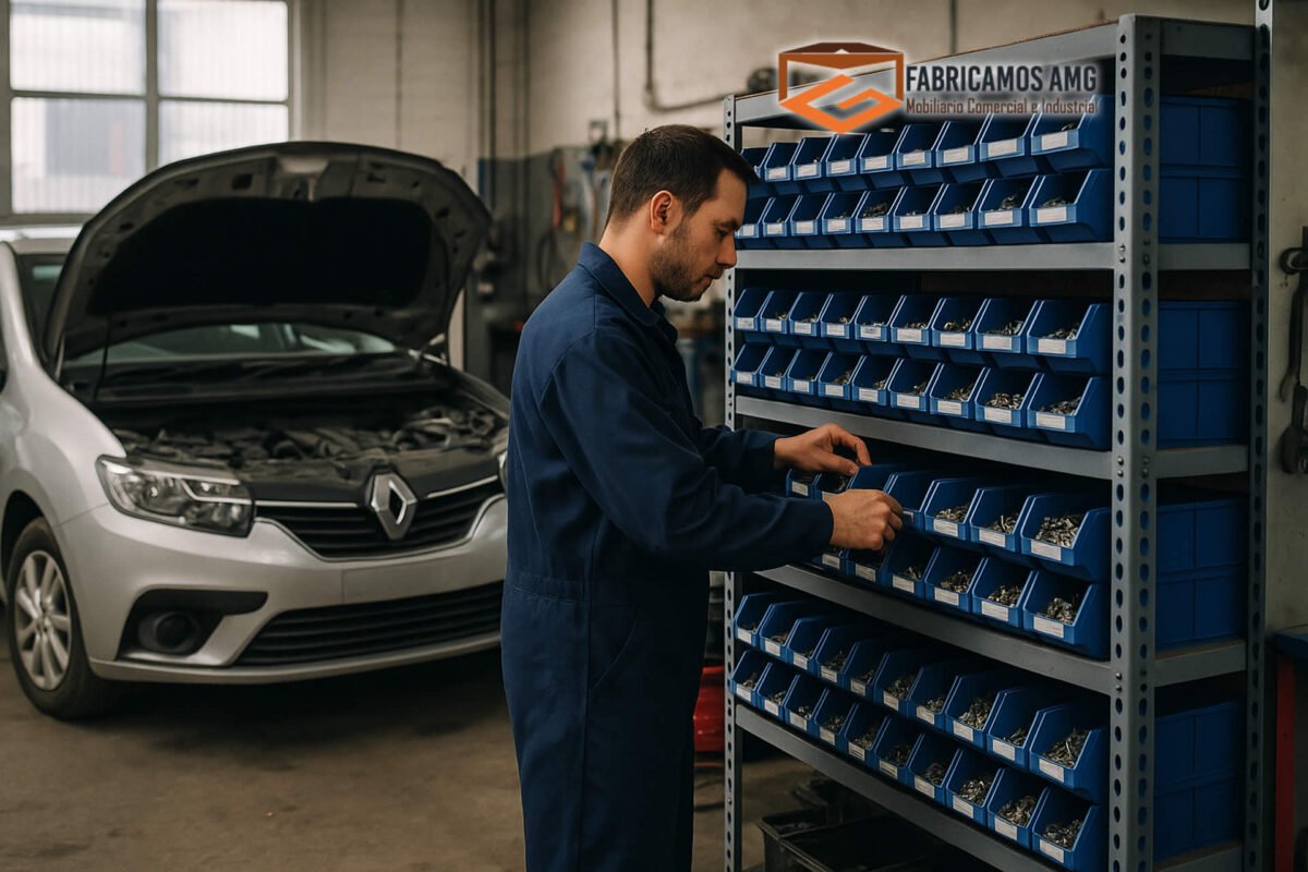 Estanterías metálicas tornillos repuestos Bogotá Colombia