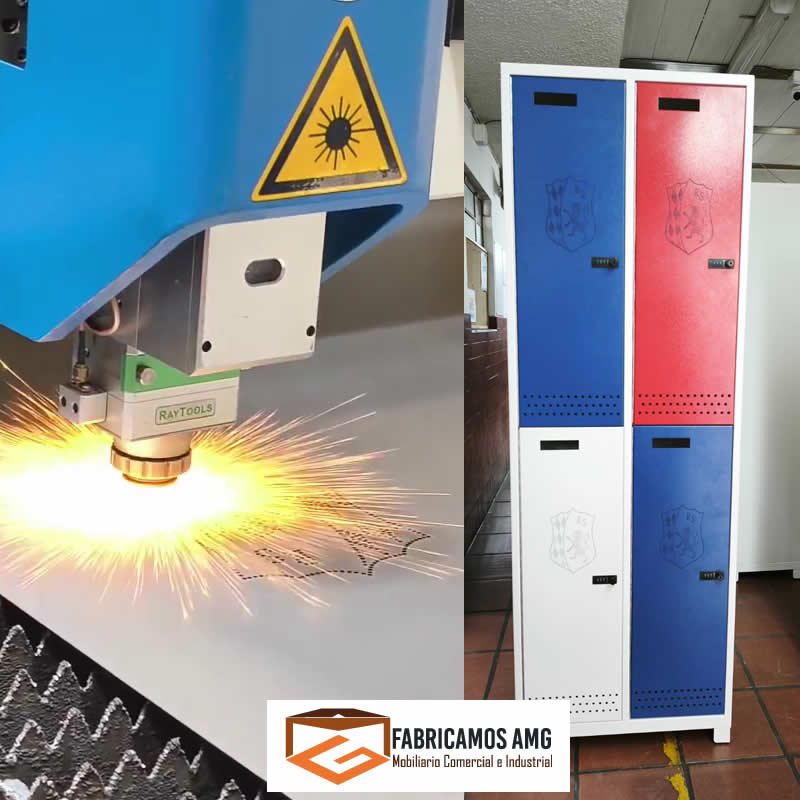 Lockers metálicos personalizados Bogotá Colombia